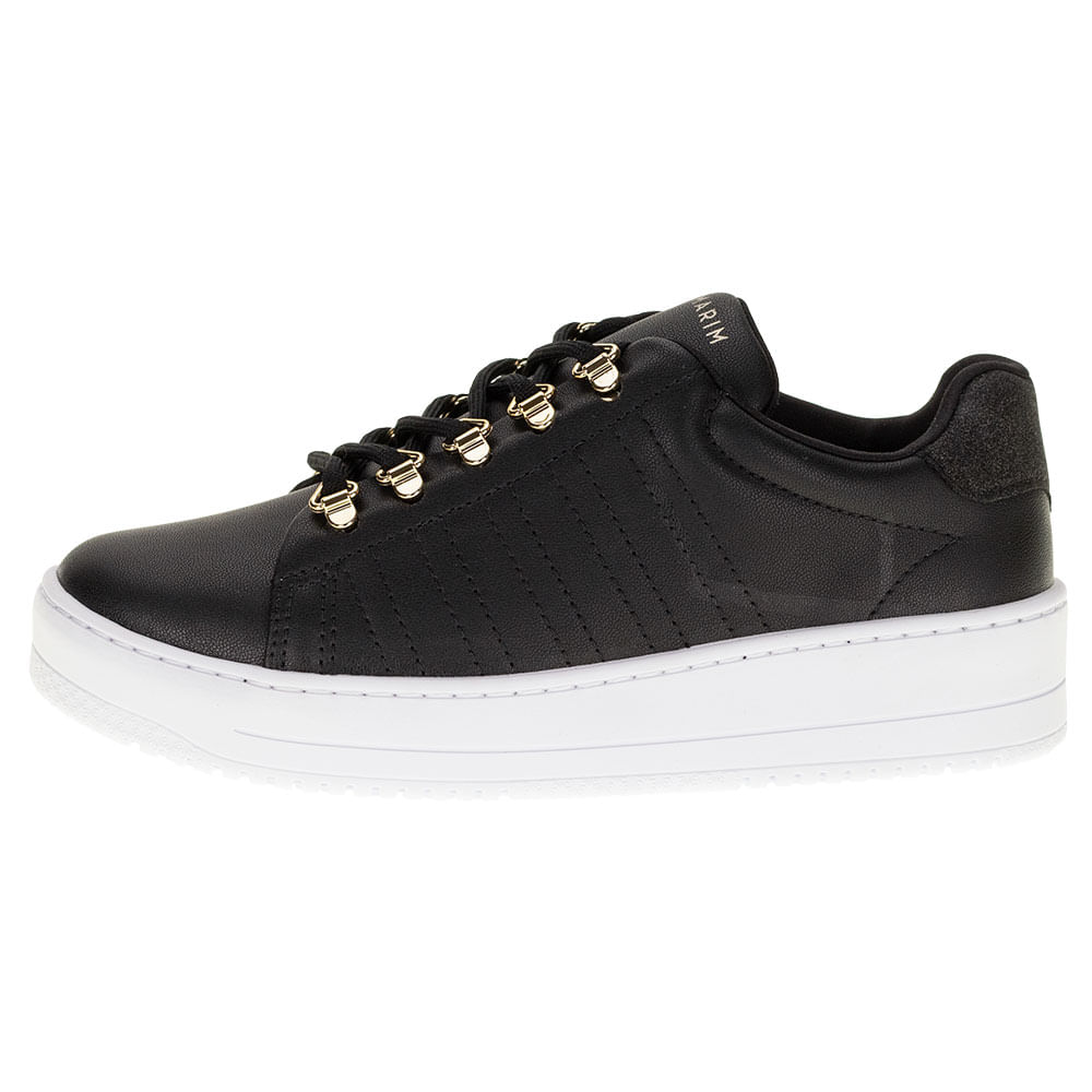Tênis Feminino Casual Ramarim 2391103 PRETO cloviscalcados