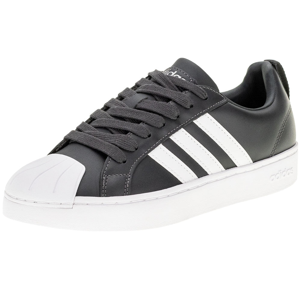 Tênis Adidas Tenis Cinza Casual TÊNIS CASUAL MASCULINO ADIDAS EM