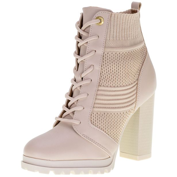 Bota Feminina Coturno Vizzano - 3089106 NATURAL 36