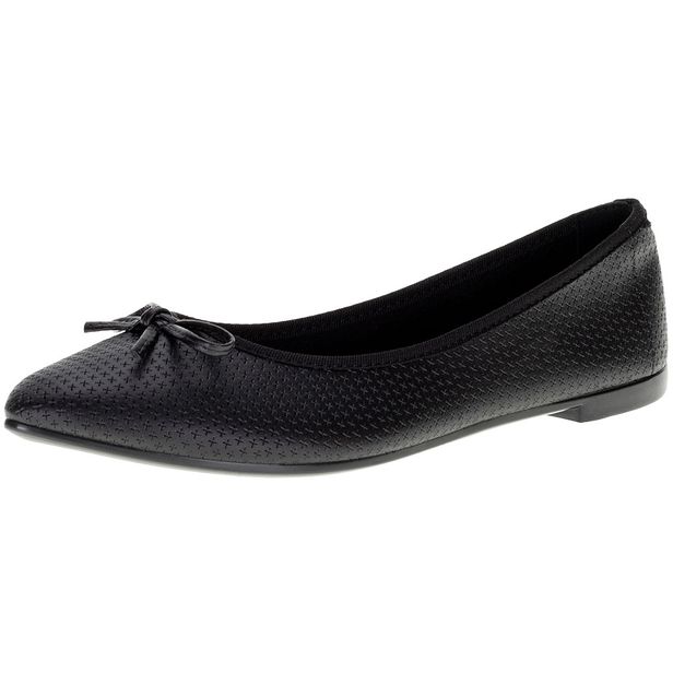 Sapatilha Feminina Moleca - 5727115 PRETO 34