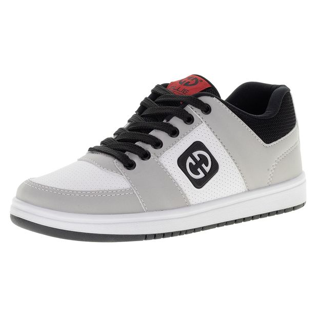 Tênis Masculino Furious Ollie- 600 BRANCO/CINZA 37