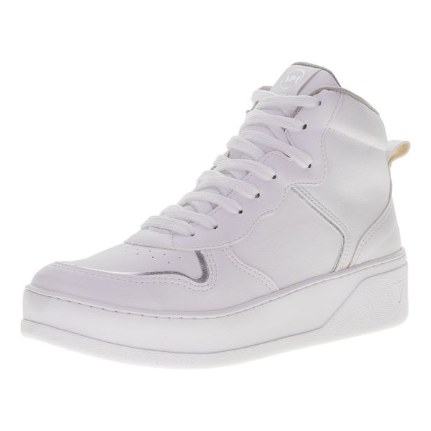 Tênis Feminino Cano Alto Via Marte - 231510 BRANCO 39