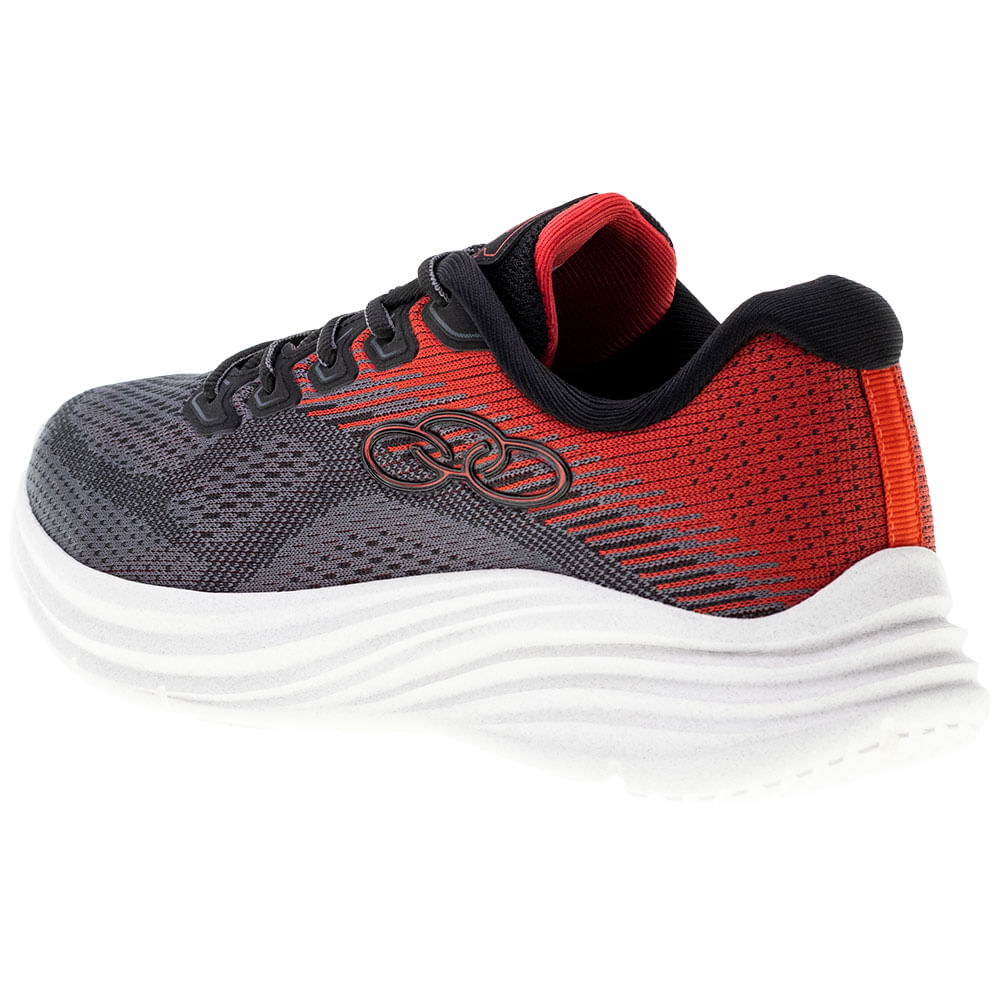 Tênis Masculino Index 3 Olympikus - 218 CINZA/VERMELHO | Clovis