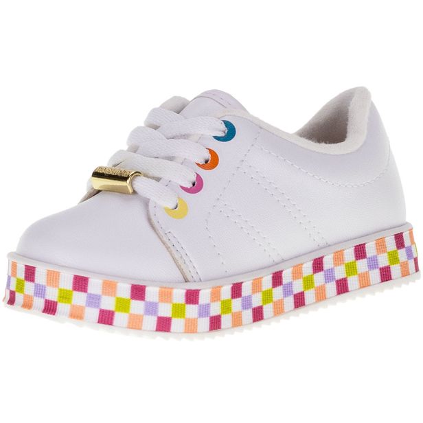 Tênis Infantil Feminino Molekinha - 2131112 BRANCO 17