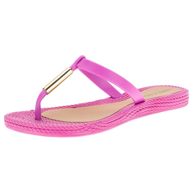 Sandália Feminina Rasteira Terra & Água - 262300 PINK 38