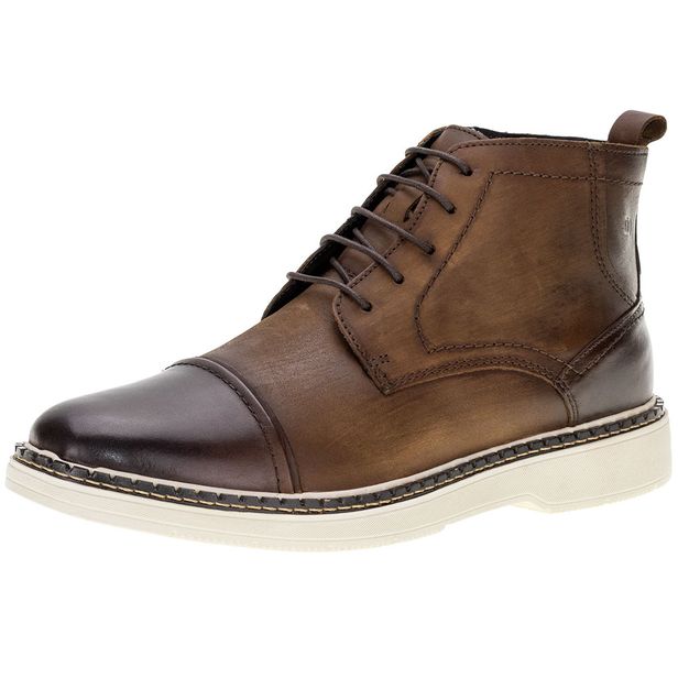 Bota Masculina Garage Lock  Democrata - 270101 CAFÉ 01 39