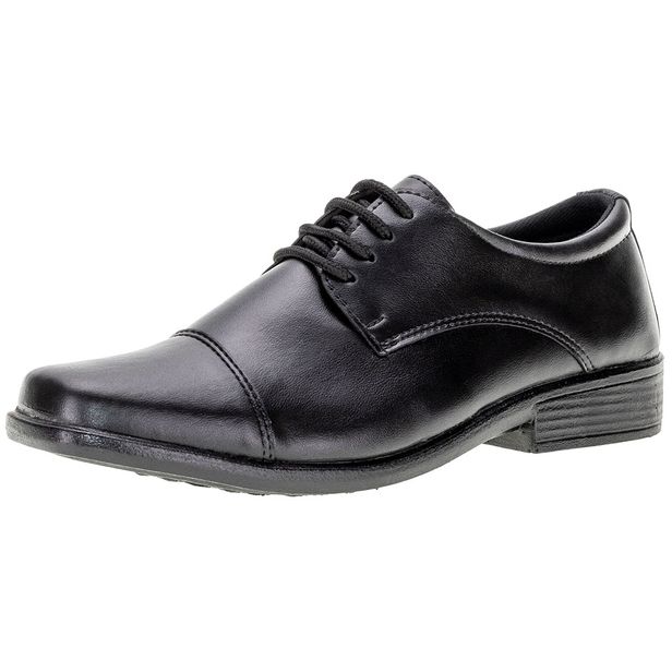 Sapato Infantil Social Polo Start - 801 PRETO 28
