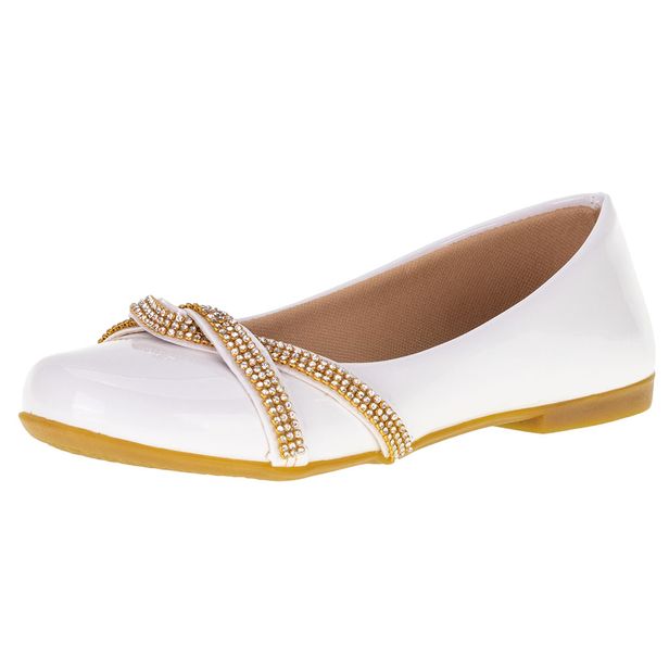 Sapatilha Infantil Feminina Lalilu - C01 BRANCO 28