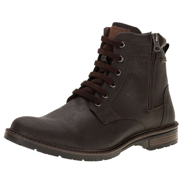 Bota Masculina Coturno Noruega Ped Shoes - NO5053 CAFÉ 37