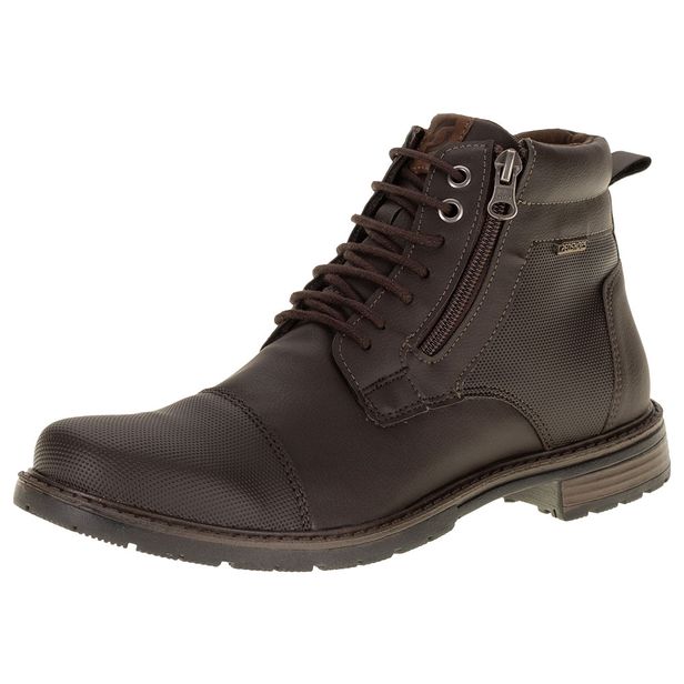 Bota Masculina Coturno Las Vegas Ped Shoes - LV6050 CAFÉ 01 37