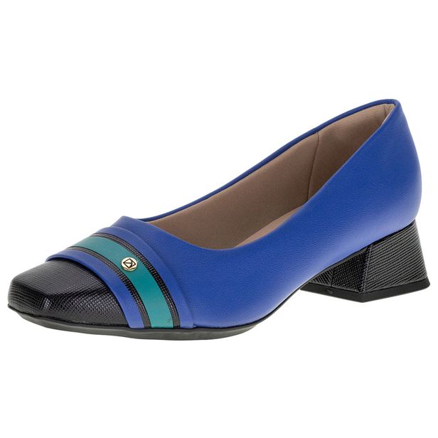 Sapato Feminino Salto Grosso Piccadilly - 160056 ROYAL 34