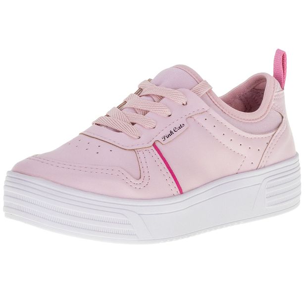 Tênis Infantil Feminino Pink Cats - V2932 ROSA 28