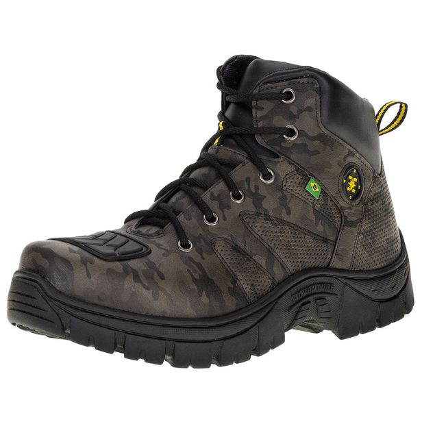 Bota Masculina Coturno Bkarellus - 9902 OLIVA 37