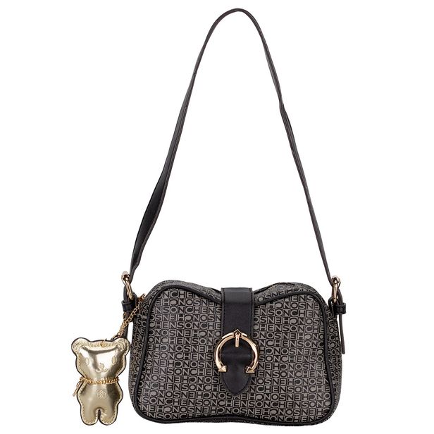 Bolsa Feminina Chenson - CG83607 PRETO/CINZA