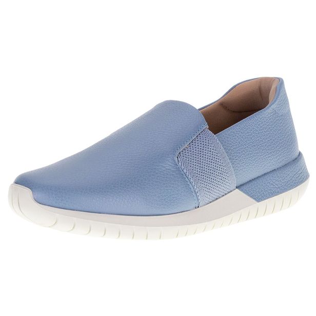 Tênis Feminino Slip On Usaflex - AH1713 AZUL 34