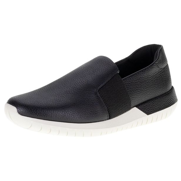 Tênis Feminino Slip On Usaflex - AH1713 PRETO 34
