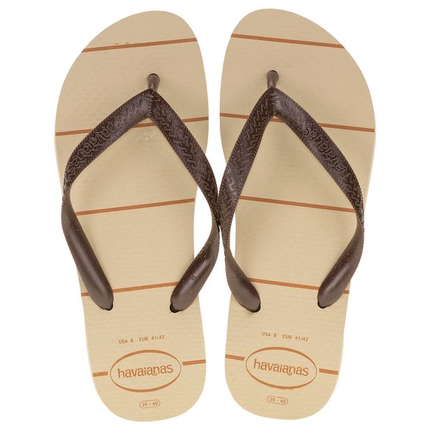 Chinelo Masculino Color Essen Havaianas - 4148587 CAFÉ/BEGE 37/38
