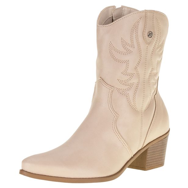 Bota Feminina Country Cano Baixo Via Marte - 231105 NATURAL 34