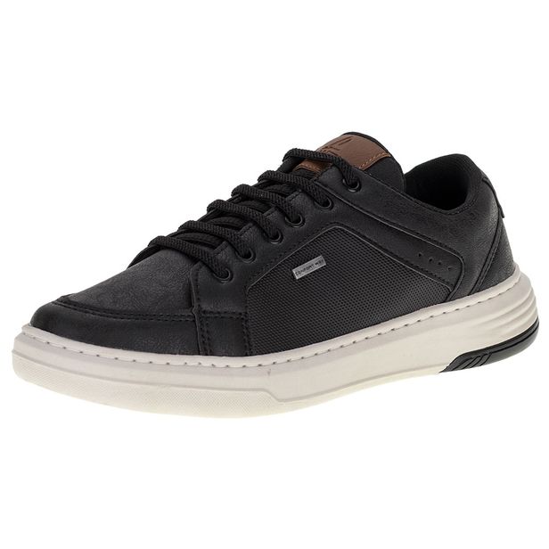 Sapatênis Masculino Confort Way - 9101 PRETO 01 37