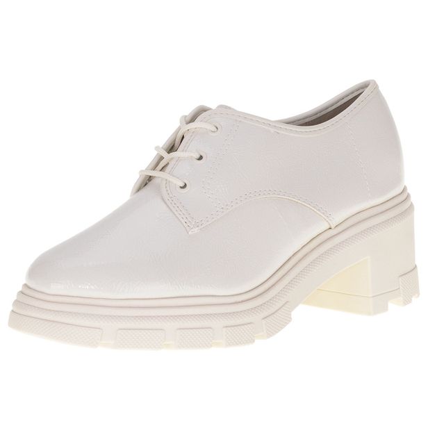 Sapato Feminino Oxford Moleca - 5777102 MARFIM 38