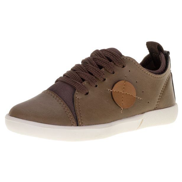 Sapatênis Infantil Masculino Finobel - CGT0048610 CAFÉ 22