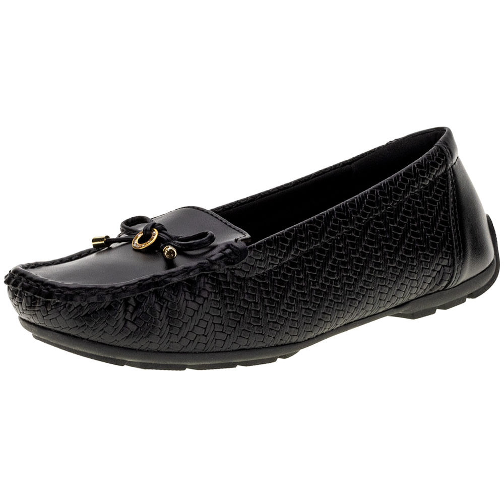 Mocassim Feminino Modare 7035646 PRETO cloviscalcados