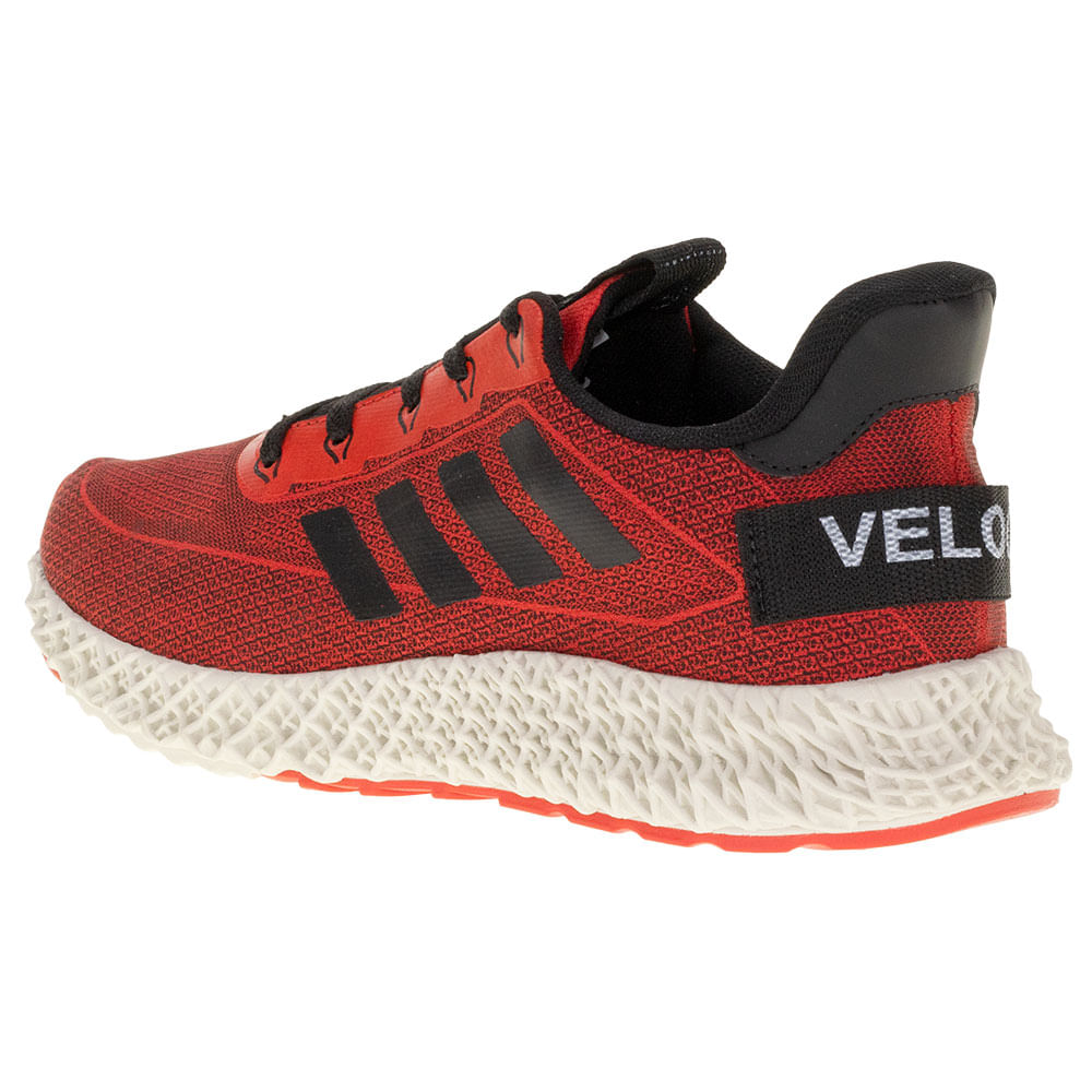 Tênis Masculino Veloce - V4027 VERMELHO | Clovis Calçados