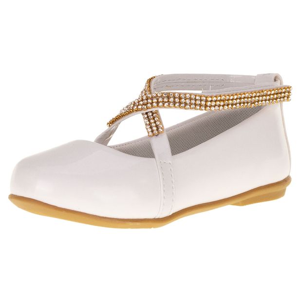 Sapatilha Infantil Feminina Nathielly - 005146 BRANCO 23