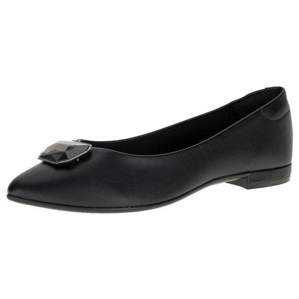 Sapatilha Feminina Flat Moleca - 5785101 PRETO 38