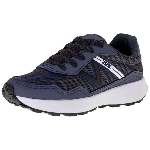 Tênis Infantil Masculino AZK - A253 CINZA/AZUL 31