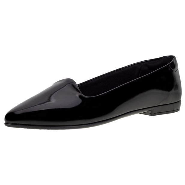 Sapatilha Feminina Flat Beira Rio - 4136394 VERNIZ/PRETO 35