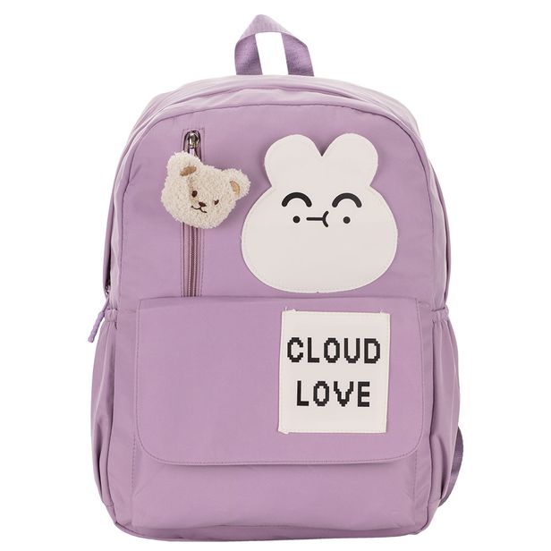 Mochila Feminina  Arara Dourada - RY6670 LILÁS