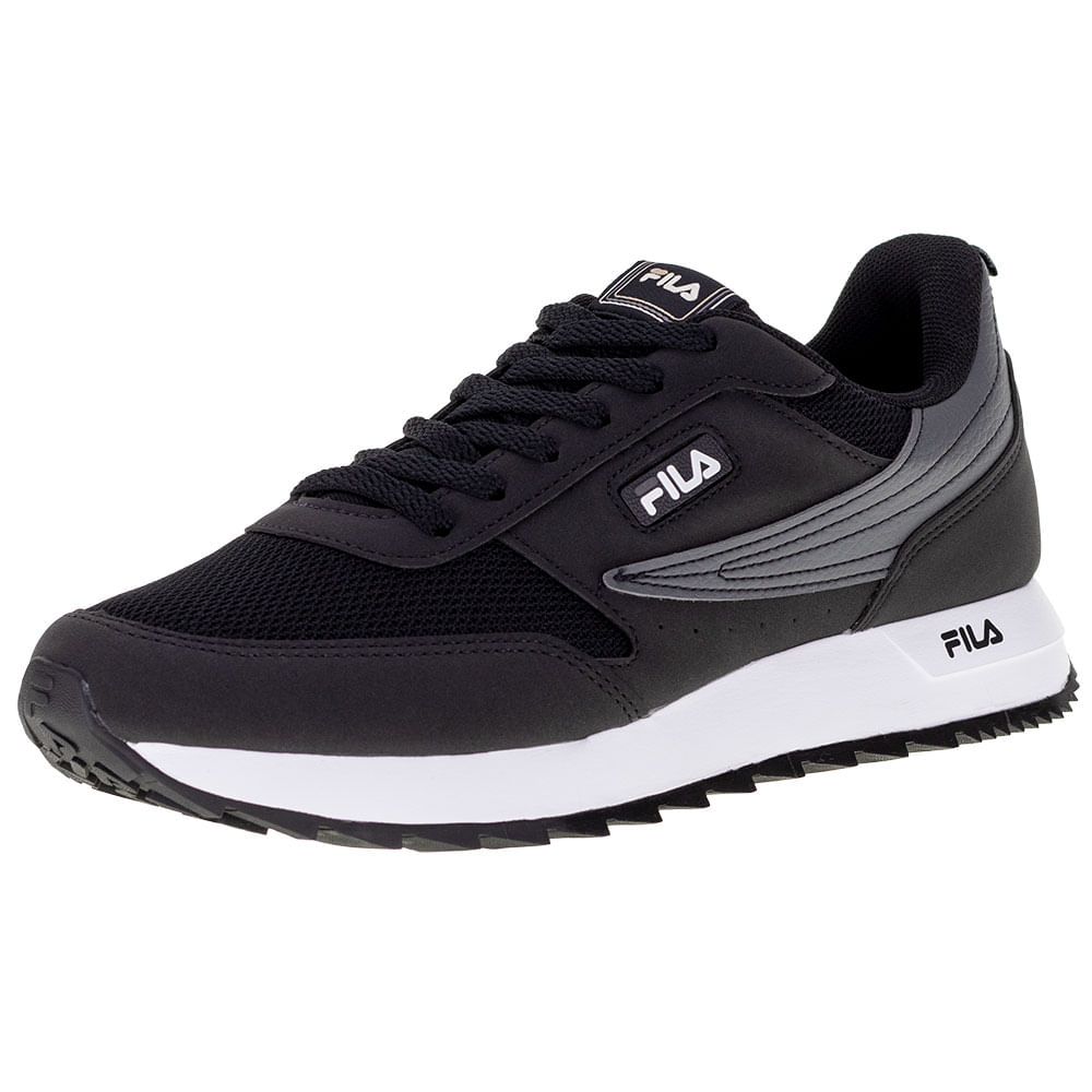 Tênis Masculino Retro Flag Fila F01L00204 PRETO 38