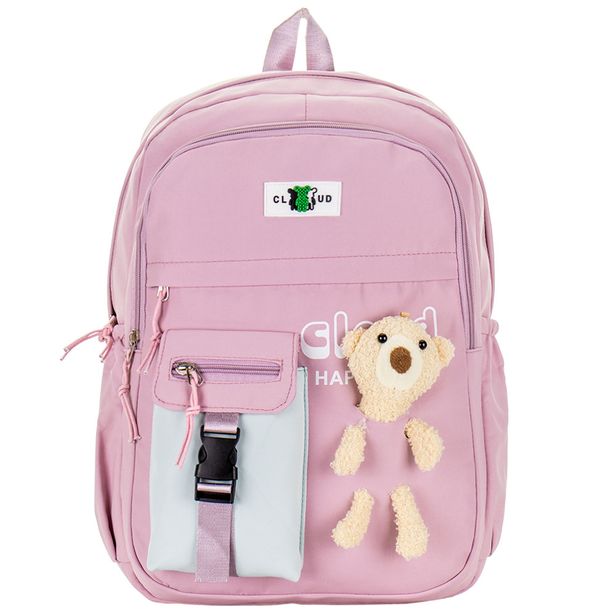 Mochila Feminina Arara Dourada - RY6664 ROSA