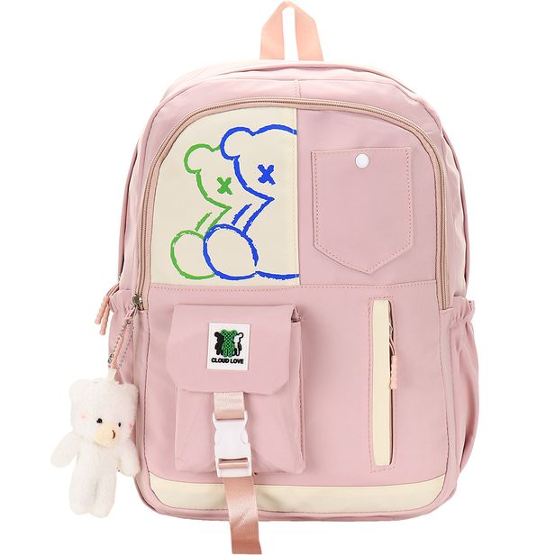 Mochila Feminina Arara Dourada - RY6672 ROSA