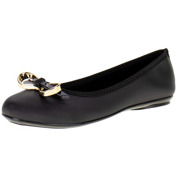 Sapatilha Infantil Molekinha - 2502396 PRETO 34