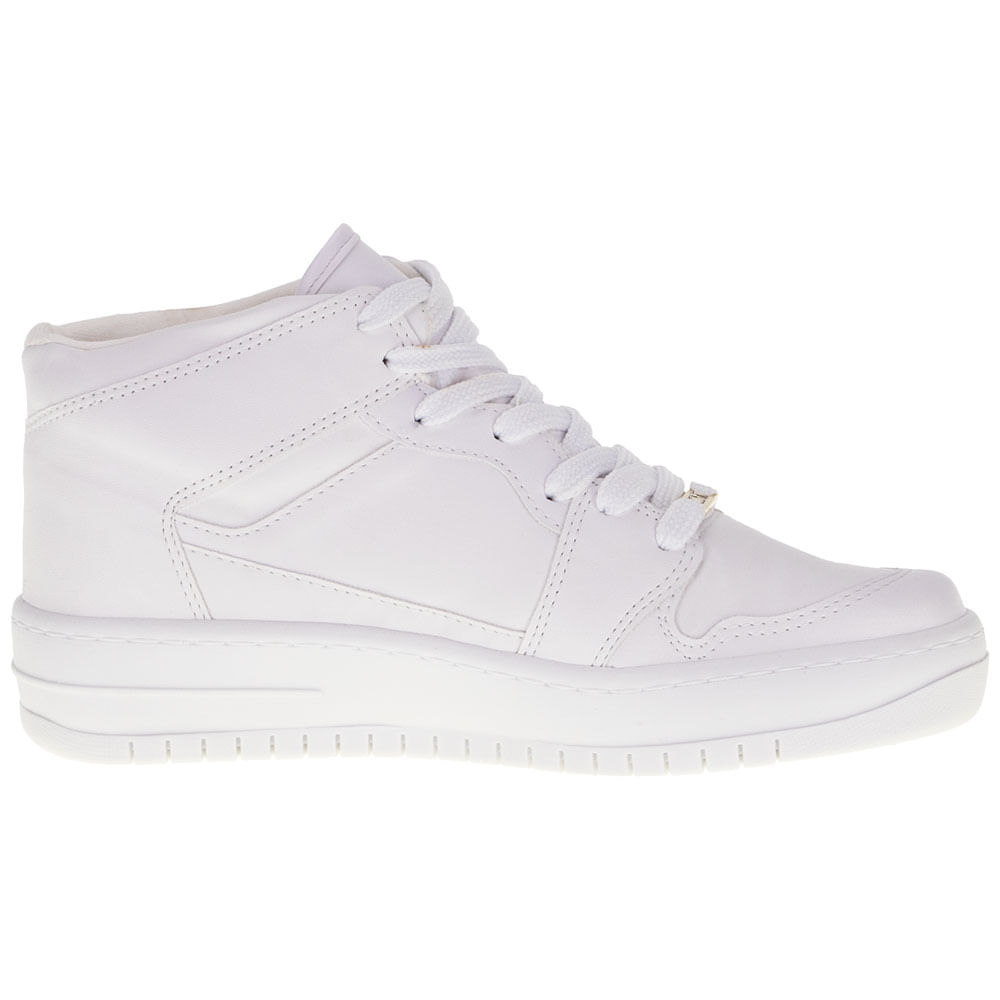 Coturno Vizzano Bota Feminina Vizzano Tenis Botinha Vizzano Branco