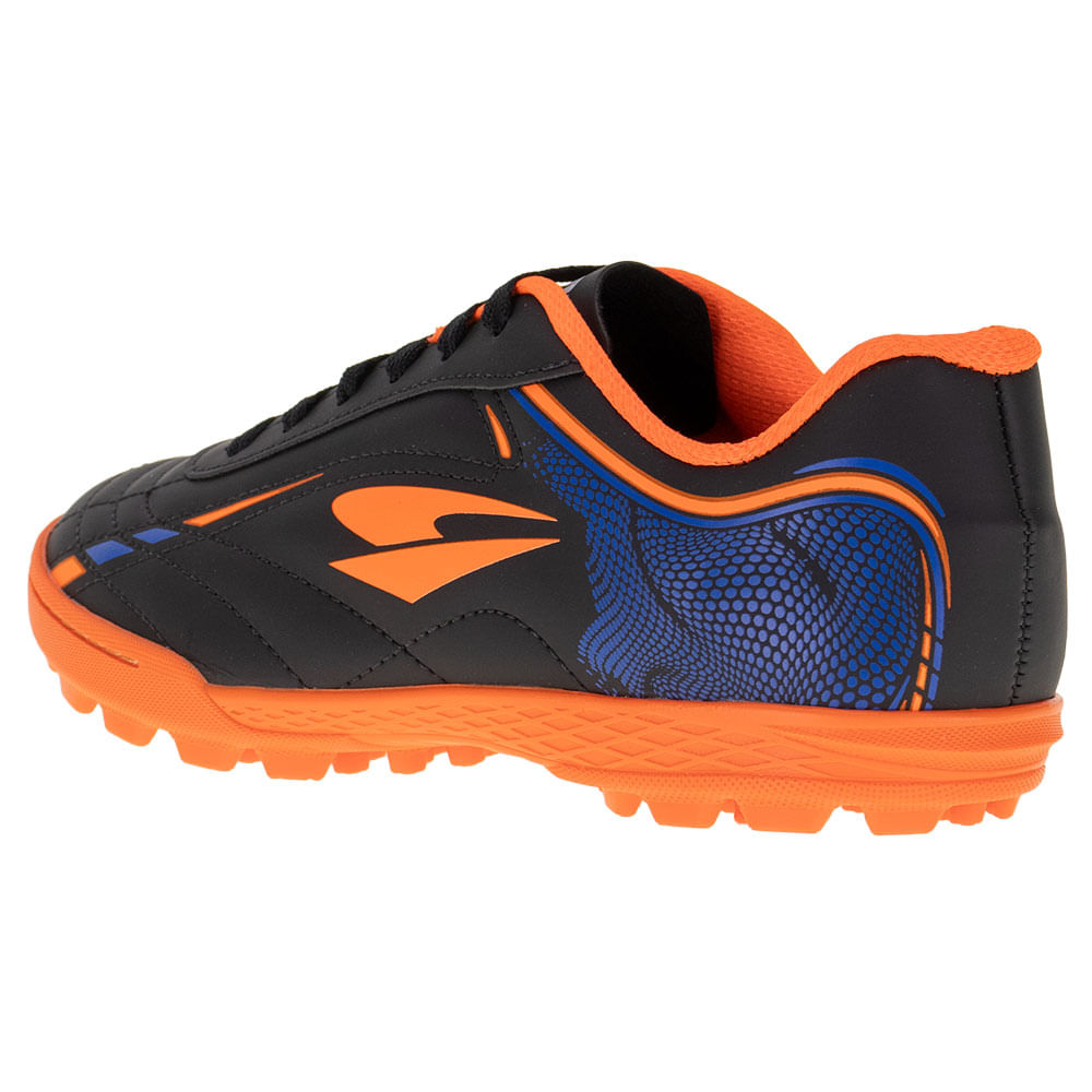 Chuteira Masculina Society Foorcy Dray - 326 PRETO/LARANJA