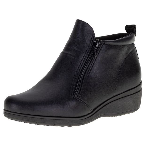 Bota Feminina Cano Baixo Piccadilly - 117100 PRETO 34