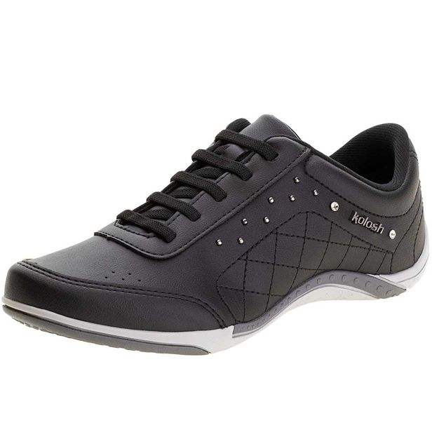 Tênis Feminino Sport Style Kolosh - C1296 PRETO 34