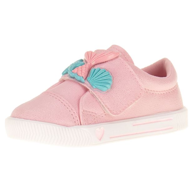 Tênis Infantil Feminino Linda Jú - 15551 ROSA 02 21