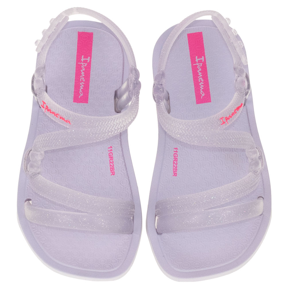 Sandália Infantil Baby Solar Mais Ipanema 26988 LILÁS 17/18