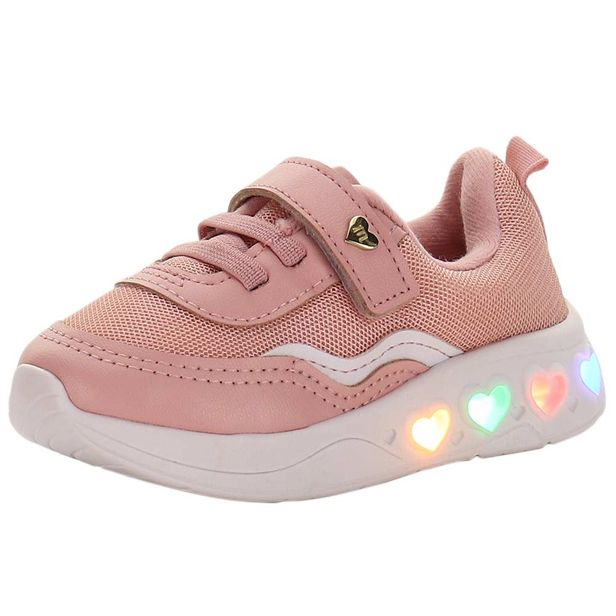 Tênis Infantil Led Molekinha - 2720106 ROSA 17