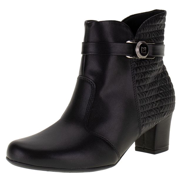 Bota Feminina Cano Baixo Piccadilly - 110146 PRETO 34