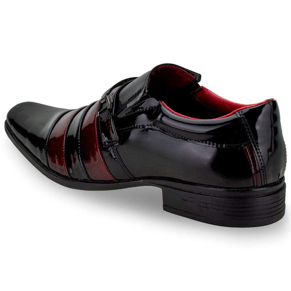 Sapato Social Masculino Sapato Preto Com Sola Vermelha Sapato