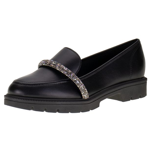 Mocassim Salto Baixo Beira Rio - 4283117 PRETO 34