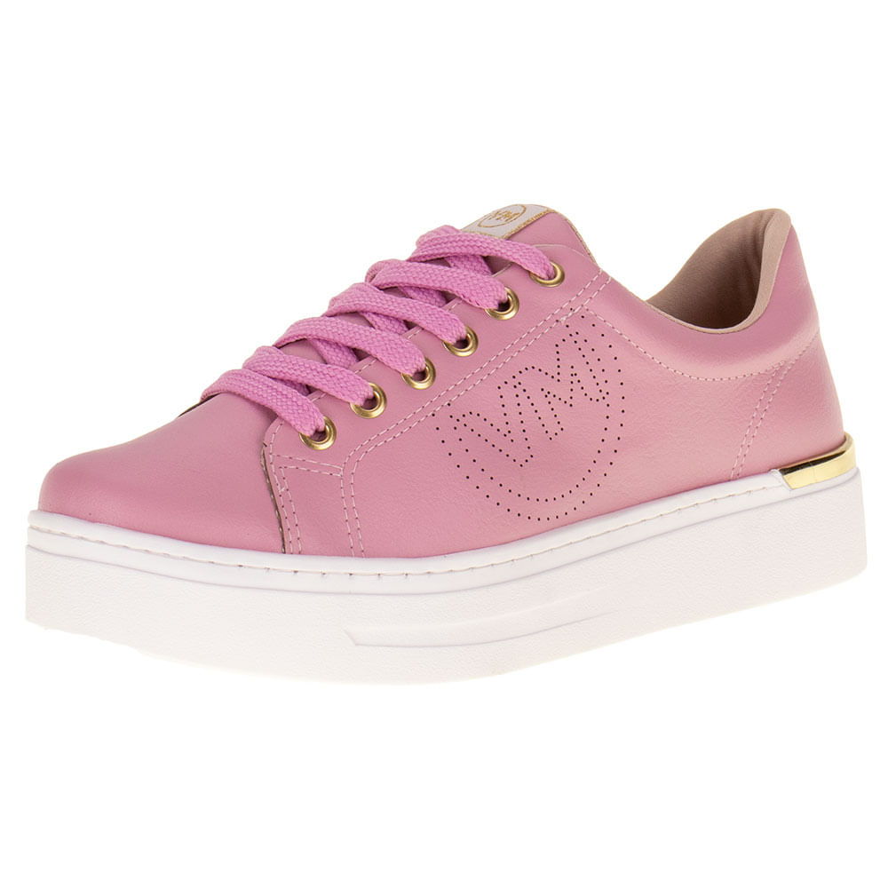 Tênis Casual Tenis Via Marte Flatform Rosa Tênis Feminino Via