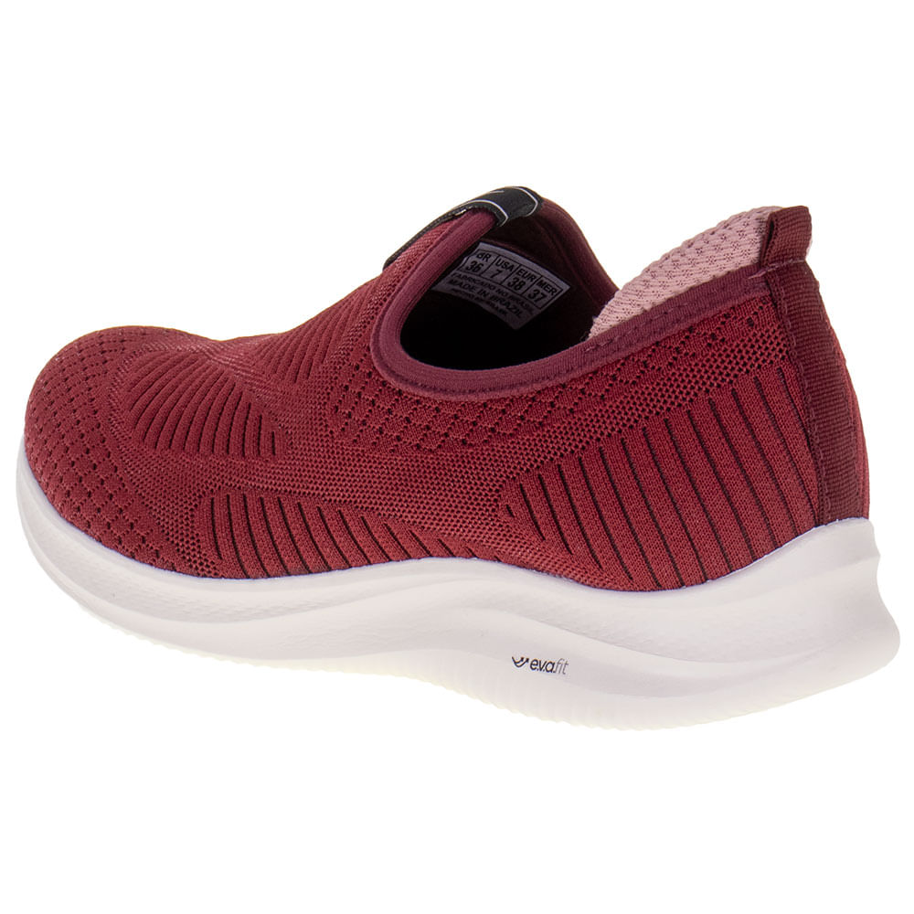 Tênis Slip On Sport Style Kolosh - K7021A VINHO | Clovis Calçados