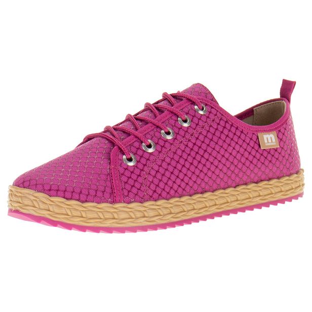 Tênis Feminino Casual Moleca - 5696303 PINK 35