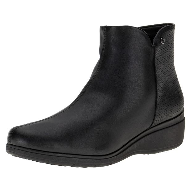 Bota Feminina Cano Baixo Piccadilly - 117089 PRETO 01 34